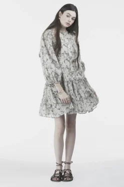 SOLEILUNA - Floating Mini Dress (Vintage Bloom)