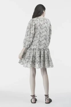 SOLEILUNA - Floating Mini Dress (Vintage Bloom)