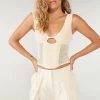 Women Sovere Studio SOVER / STUDIO - Intrepid Knit Top (Almond) FINAL SALE