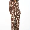 Women Sovere Studio SOVERE / STUDIO - TIDAL LONG SLEEVE SHIRT (BITTER CHOCOLATE)