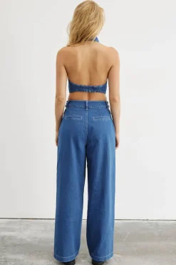 Sovere Studio SOVERE / STUDIO - ADVANCE DENIM PANT (MID BLUE)