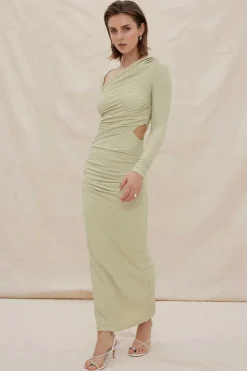 Sovere Studio SOVERE / STUDIO - ECLIPSE DRESS (ARTICHOKE)