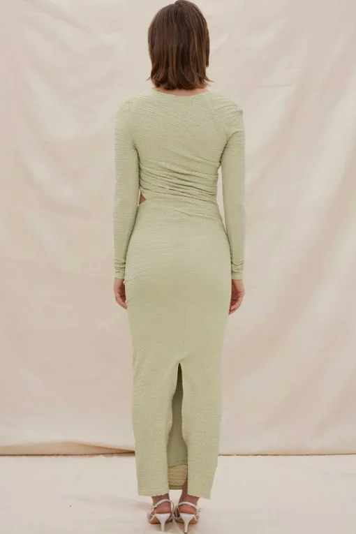 Sovere Studio SOVERE / STUDIO - ECLIPSE DRESS (ARTICHOKE)