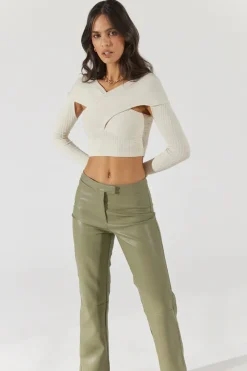 Sovere Studio SOVERE / STUDIO - Emote Crop (Almond) FINAL SALE