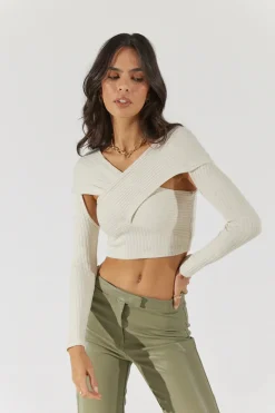 Sovere Studio SOVERE / STUDIO - Emote Crop (Almond) FINAL SALE