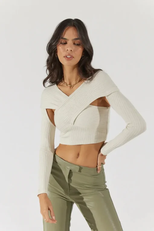 Sovere Studio SOVERE / STUDIO - Emote Crop (Almond) FINAL SALE