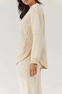 Sovere Studio SOVERE / STUDIO - Prospect Knit Sweater (Neutral) FINAL SALE