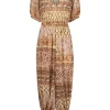 Women Spell AND THE GYPSY COLLECTIVE - LOVERS BEACH JUMPSUIT (MAUVE)