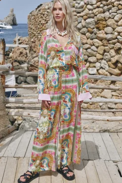 Women Spell AND THE GYPSY COLLECTIVE - MADDELENA PANT (MOSAIC)