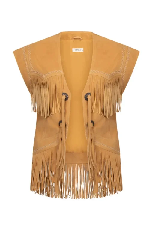 Spell AND THE GYPSY COLLECTIVE - FEARLESS HEART SUEDE FRINGE VEST
