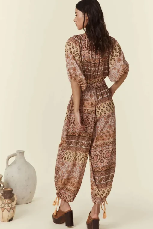 Women Spell AND THE GYPSY COLLECTIVE - LOVERS BEACH JUMPSUIT (MAUVE)