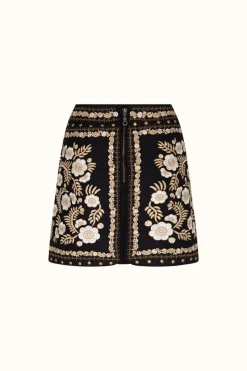 Spell AND THE GYPSY COLLECTIVE - REMI MINI SKIRT (MIDNIGHT)