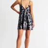 Suboo - BLAKE TRAPEZE MINI DRESS (SMOKE GREY)