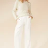 Suboo - Ella V Back Sweater (Oatmeal)