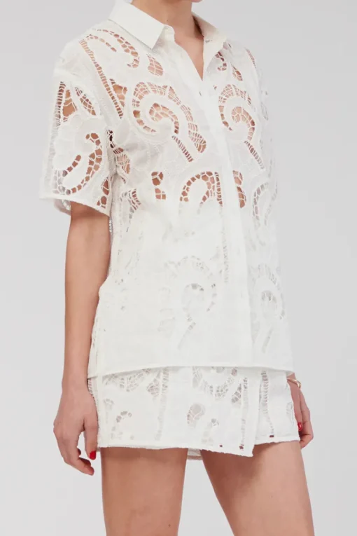 Women Suboo - FLORENCE LACE SKIRT (WHITE)