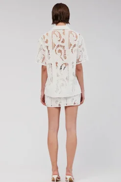 Women Suboo - FLORENCE LACE SKIRT (WHITE)