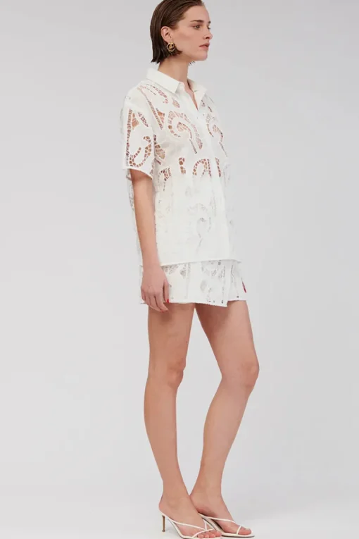 Women Suboo - FLORENCE LACE SKIRT (WHITE)
