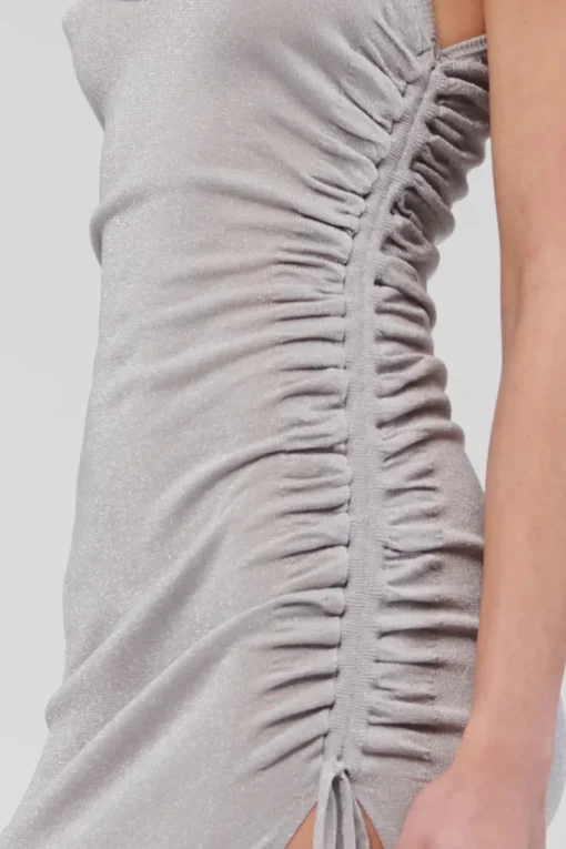Suboo - IBIZA SCOOP NECK MAXI DRESS (SILVER)