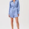 Suboo - MILLENIA MINI SHIRT DRESS (BLUE)