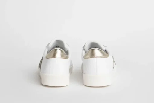 Women Superga - 2843 Club S Comfort Leather Glitter (White Platinum)