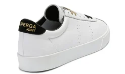 Women Superga - CLUBS COMFLEASUEU WHITE BLACK