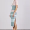 Third Form - Candy Bar Knit Tee Dress