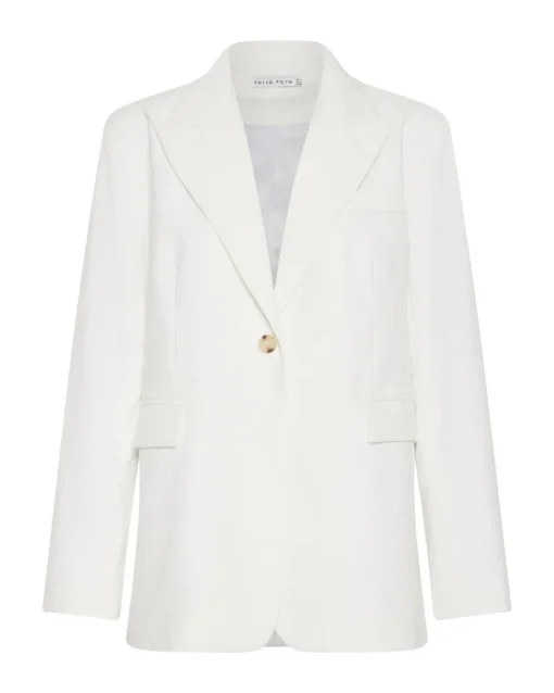 Women Third Form - Power Player Men's Blazer (Cream)