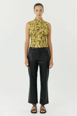 Third Form - WISTERIA WRAP NECK TANK TOP (WISTERIA)