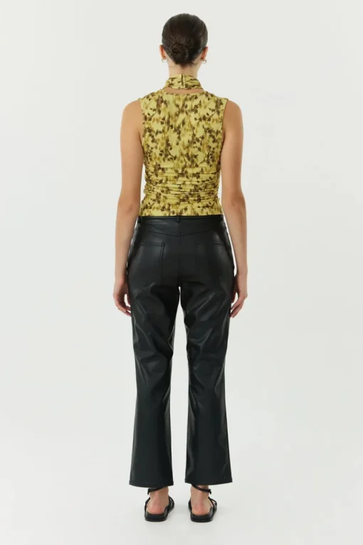 Third Form - WISTERIA WRAP NECK TANK TOP (WISTERIA)